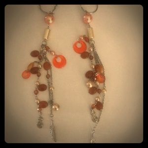 Long Beaded Earrings